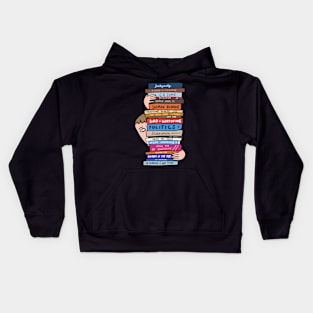 Book Reading Nerd Kids Hoodie